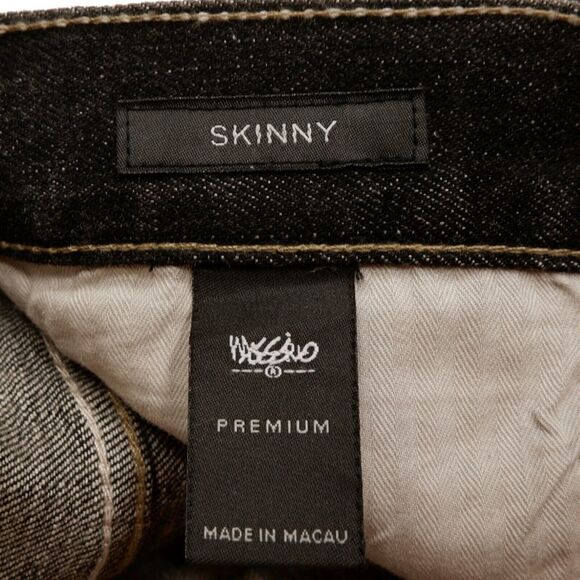 Mossimo Skinny Ankle Jeans Size 6 Womens Black Denim Stretch Measures 31 x 25 - Picture 10 of 12